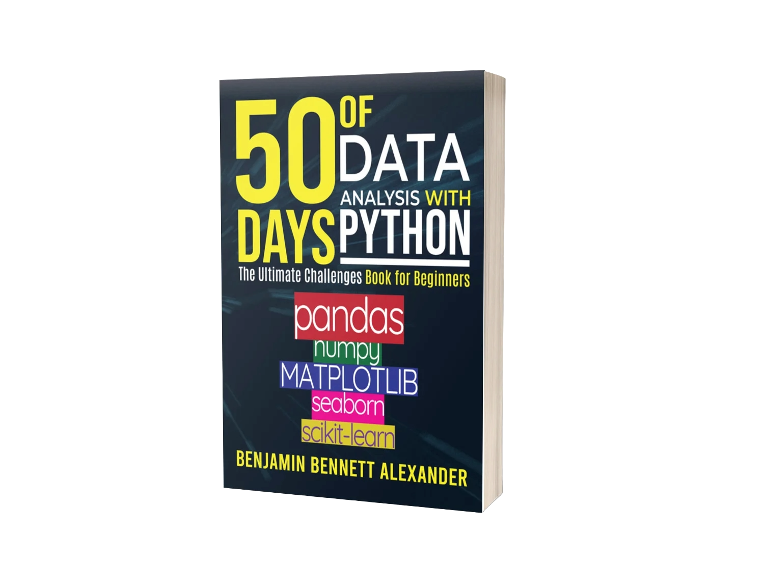 50 Days of Data Analysis Book Cover