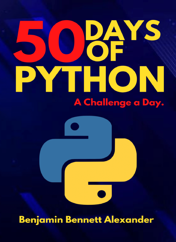 50 Days of Python Book Cover